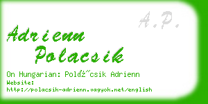 adrienn polacsik business card